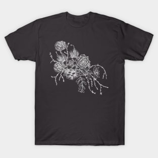 Succulent Vibes (Chalkboard style) - Nature, floral design, plant lover T-Shirt